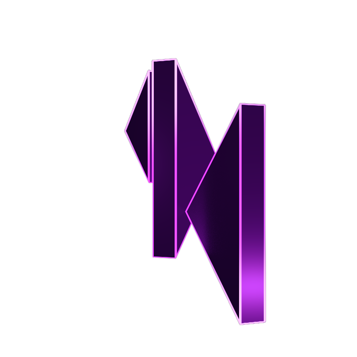 Logo Graphic Lines Purple